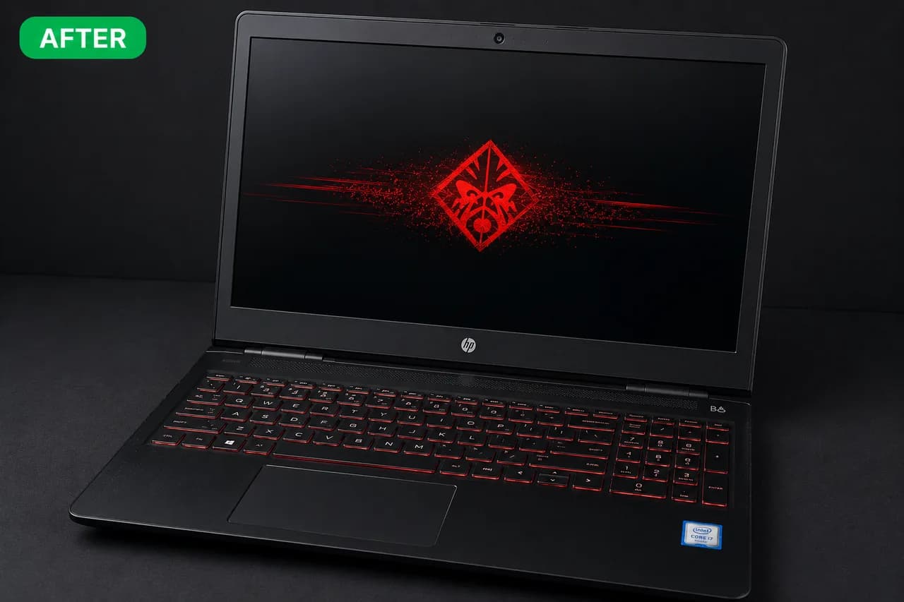HP laptop — repair